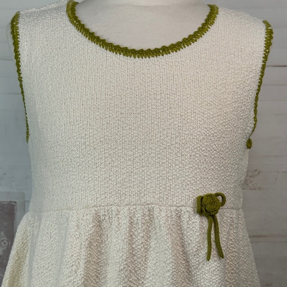 WANDERING SAGE Girls Tank Top Style Eco Friendly Peruvian Cotton Dress Sz. 12 - Picture 4 of 12